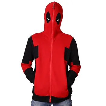 

1pc Deadpool Cartoon Funny Hoodies for Men Autumn Winter Sweatshirt Hip Hop Men's Hoodie Brand Tracksuit Hoody Costume