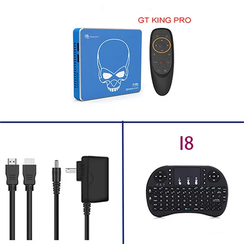 Beelink GT-King Pro Dual OS Android 9,0 ТВ-приставка Amlogic S922X-H два hi-fi звука без потерь с Dolby Audio Dual Wifi - Цвет: 4G 64G I8