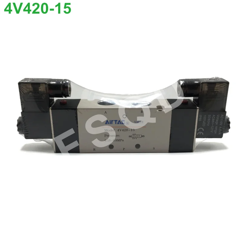 4V420-15 24V 220V 110V DC24V AC220V AIRTAC FSQD Pneumatic Components Air Tool Solenoid Valve 4V 4V420 Series | Обустройство дома