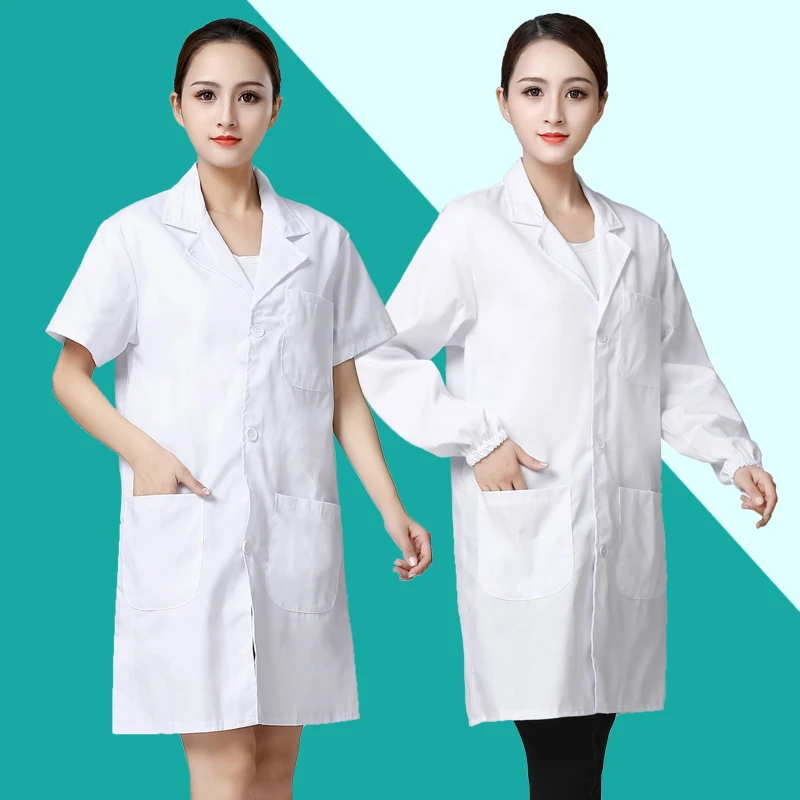 

White lab coat laboratory laboratory test suit