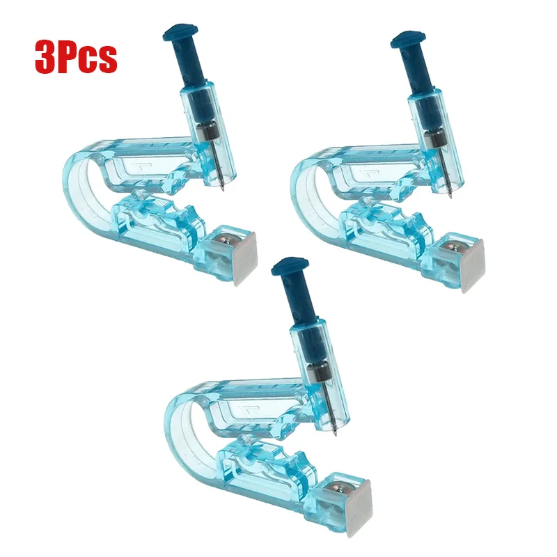 5/10/20PCS Ear Piercing Gun Kit Disposable Disinfect Safety Earring Piercer Machine Studs Nose CLip Body Jewelry Piercing Tools 