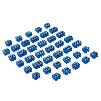 

New 2 Pin and 3 Pin Screw Terminal Block Connector 5mm Pitch for Arduino (Pack of 40pcs) EK8365
