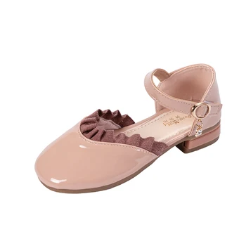 

Girls Princess Shoes Kids Fashion Leather Sneakers Children Flower Casual Girls Baby Princess Sneakers Single Kids Dance Shoes