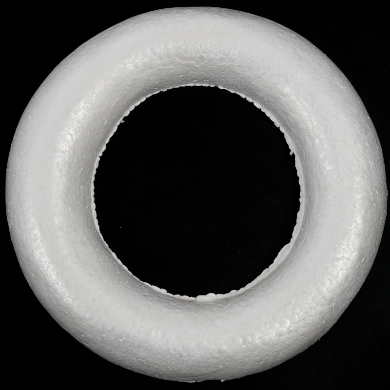 Craftmill Half Rounded foam Rings Wreaths 25cm Box of 5 5