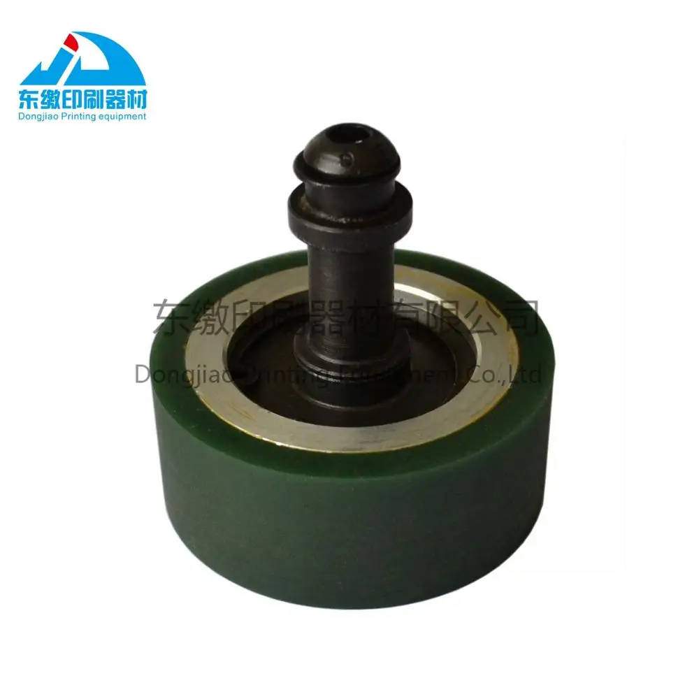 Printing Machinery Spare Parts Rubber Wheel Roller Diameter 48mm for