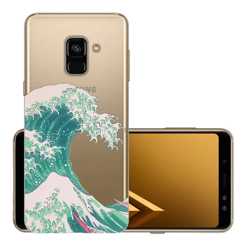 CROWNPRO, мягкий ТПУ чехол для samsung Galaxy A8, чехол, задняя крышка для телефона, чехол для samsung A8, чехол для samsung A8 Plus - Цвет: KTL