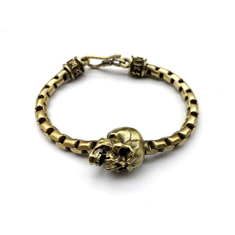 skull bracelet brass (2)