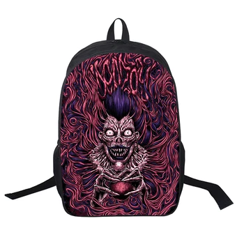 

Female Bags Death Note Printed 3d 16 Inch Bookbag Women Men Fashion Daily Travel Laptop School Backpacks Boys Girls School Bag