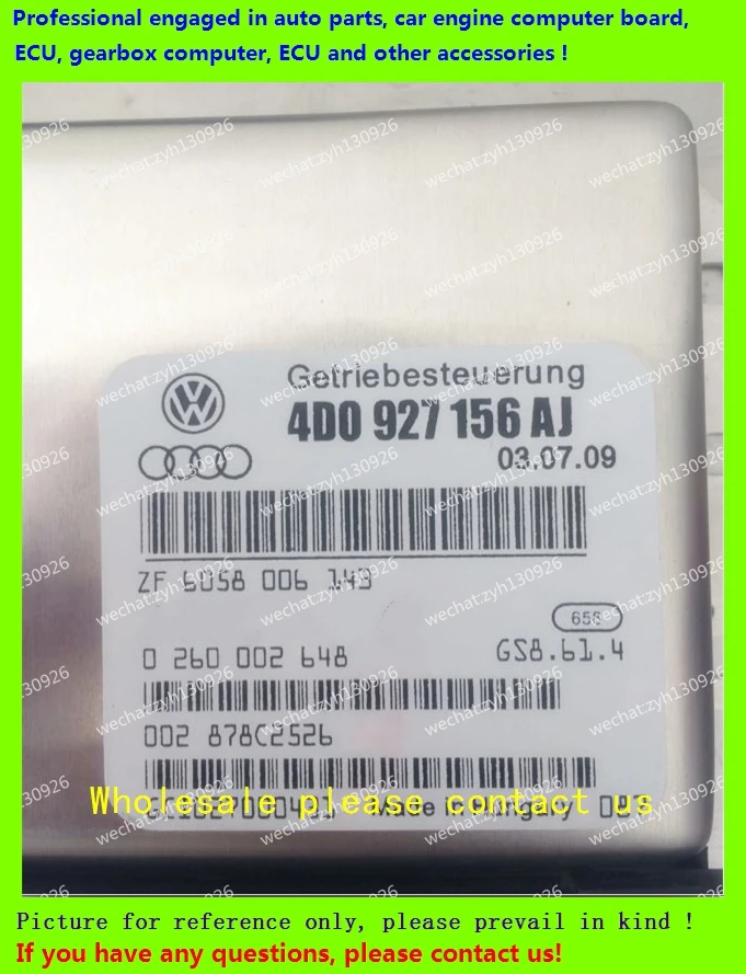 For Passat or Audi Car Transmission computer /01V