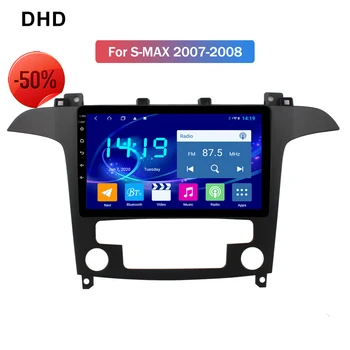 

4GB Ram CARPLAY GPS Navigation For Ford S-Max SMAX 2007 2008 Android 9.0 Screen Car Multimedia Player Deluxe Edition Head Unit