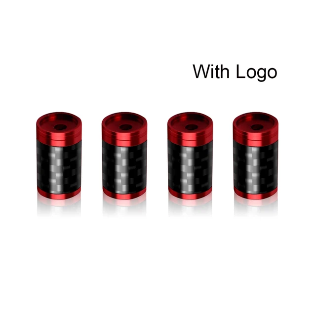 4pcs Aluminum Alloy Car Wheel Tire Valve Caps Auto Exterior Accessories For BMW M Performance E46 E90 E60 F30 F10 E39 E36 F20 X5 Red