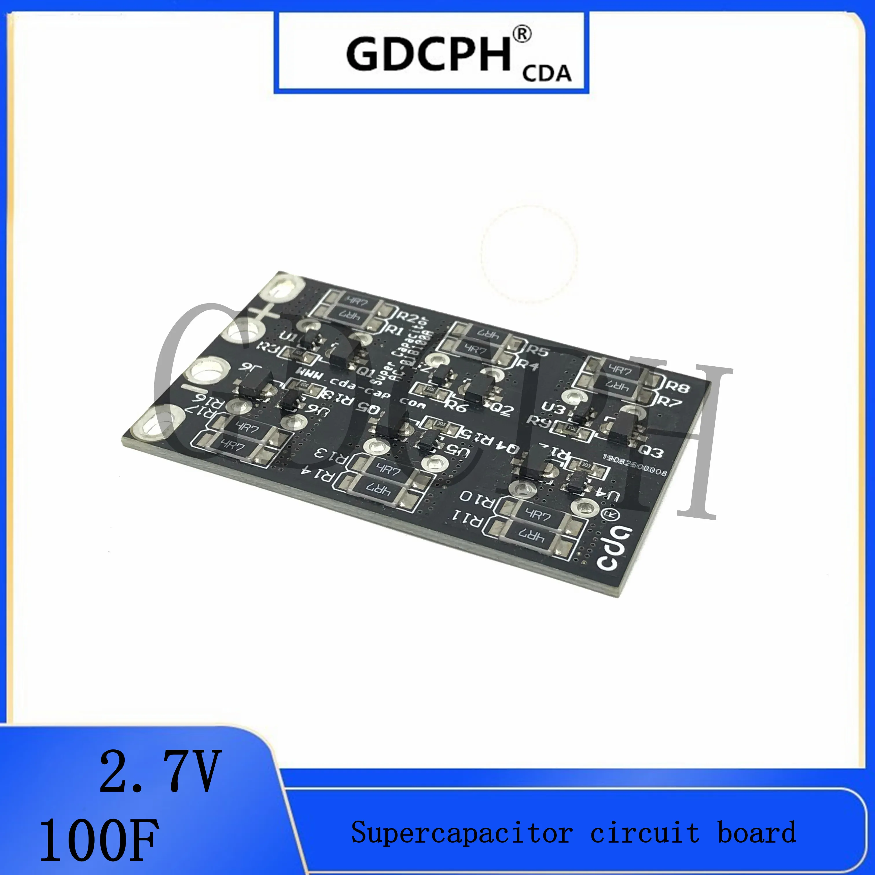 

Панель стабилизатора конденсатора Super Farad 2.7V100F 16V16.6F 120F 60F 50F 16v20F Farad конденсаторная печатная плата