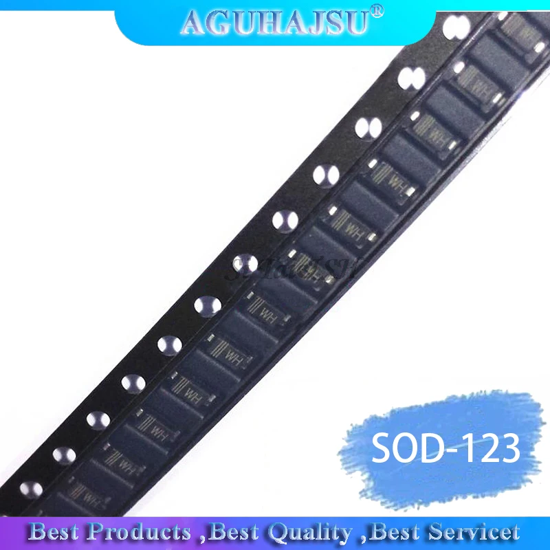 100 шт. SMD диод 0805 SOD 123 1N5819 1N4007 1N4148 SOD123 323 1206 1N4148WS 1N5819WS B5819WS SOD323|Диоды| |