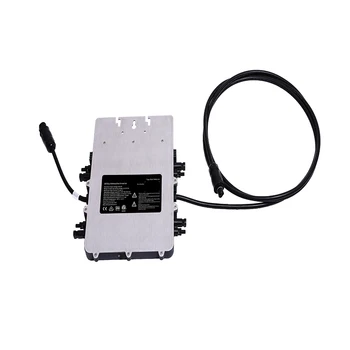 

1300W Waterproof Grid Tie Solar Micro Inverter Wide Voltage 22-50VDC to 110V 220VAC