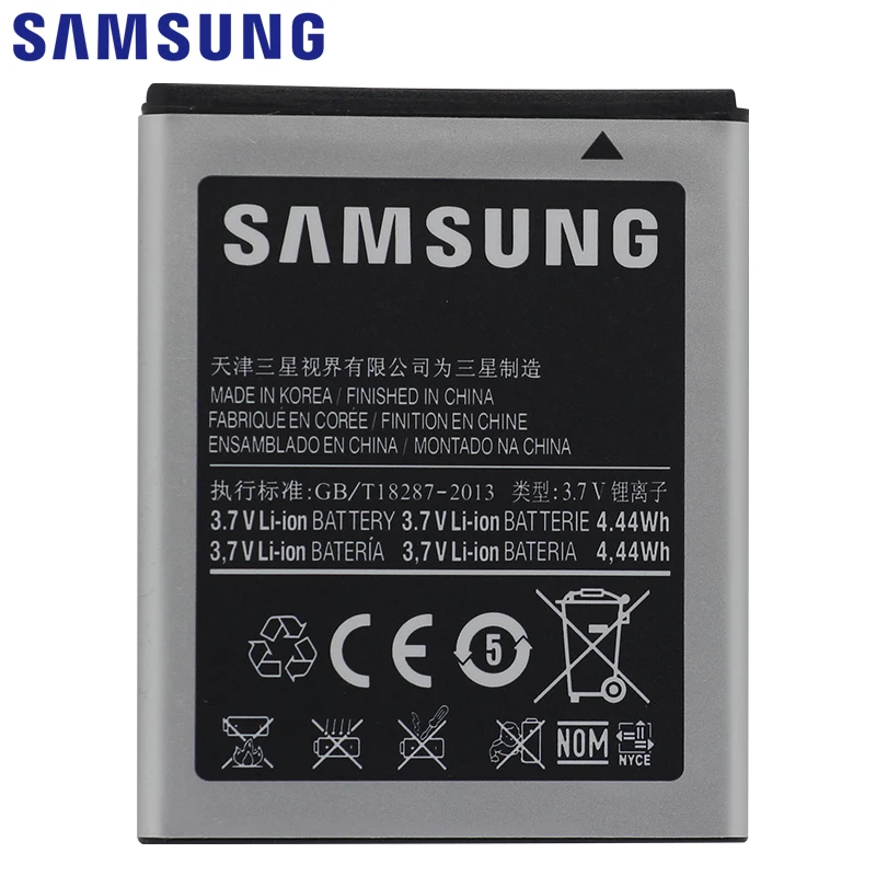 Samsung телефон Батарея EB494353VU 1200 мА-ч для samsung S5330 GT-S5570 i559 S5570 S5232 C6712 S5750 замена батареи