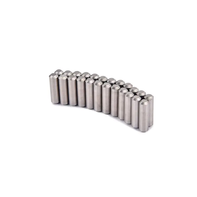 OOTDTY 24pcs Guitar Pickup Metal block Pole Rod Slug magnet Alnico 5 Length 17mm suit for guitar