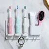 Bathroom Storage Electric Toothbrush Holder Traceless Wall-Mount Keep Dry Toothbrush Stand Rack Bath Accessories ► Photo 2/6