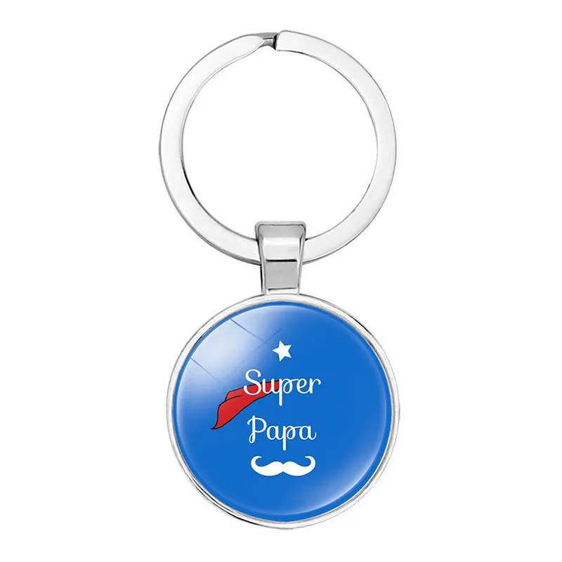Брелок для ключей с надписью Super Papa|Брелоки| |