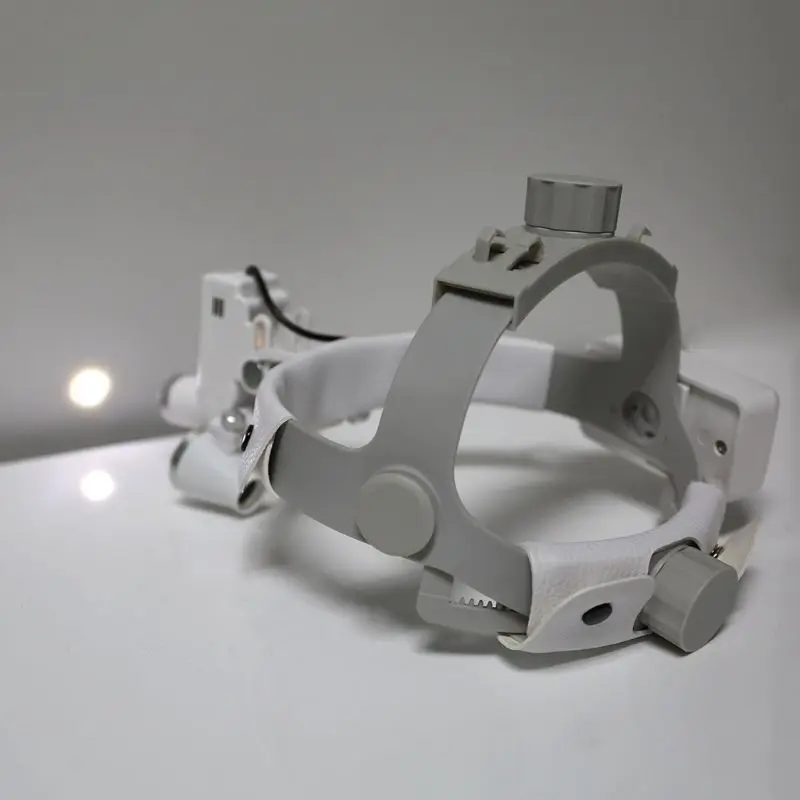 US $141.65 35X Magnify High Intensity LED Light Headlight Headband Loupe Binocular Magnifier Loupes Rechargeable