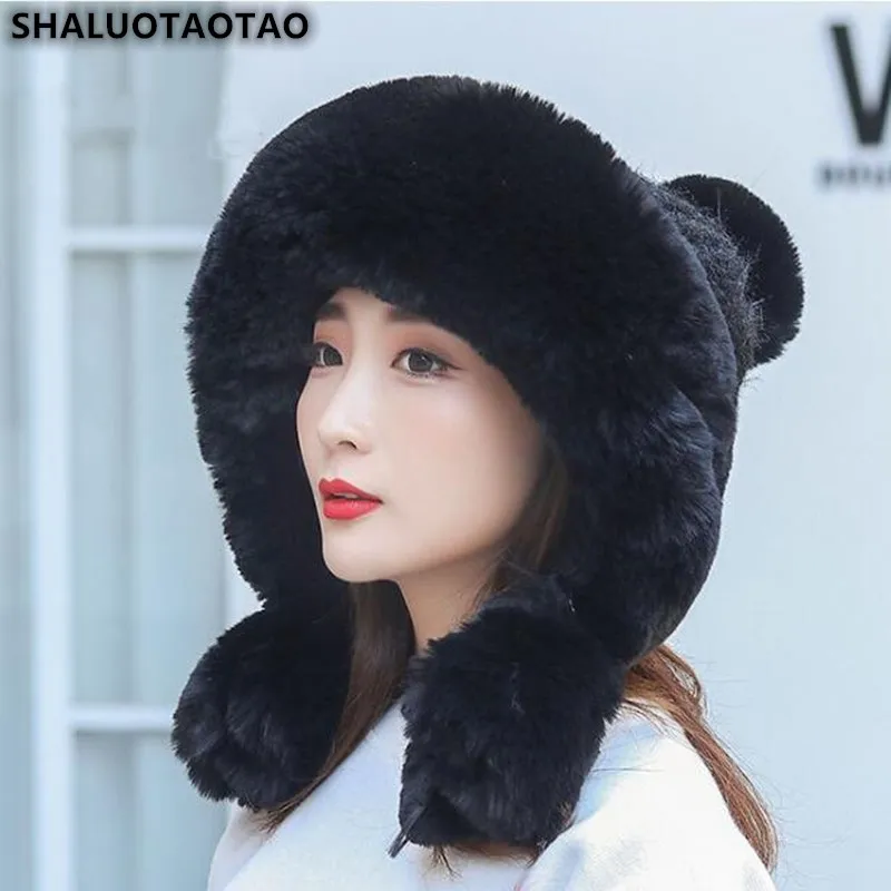 SHALUOTAOTAO Для женщин шляпа зимние Утепленные бархатные леггинсы теплый вязаный Шапки удобные Термальность Модные женские милые туфли на самых лучших брендов, включая Досуг Кепки, мужские и женские бейсбольные кепки