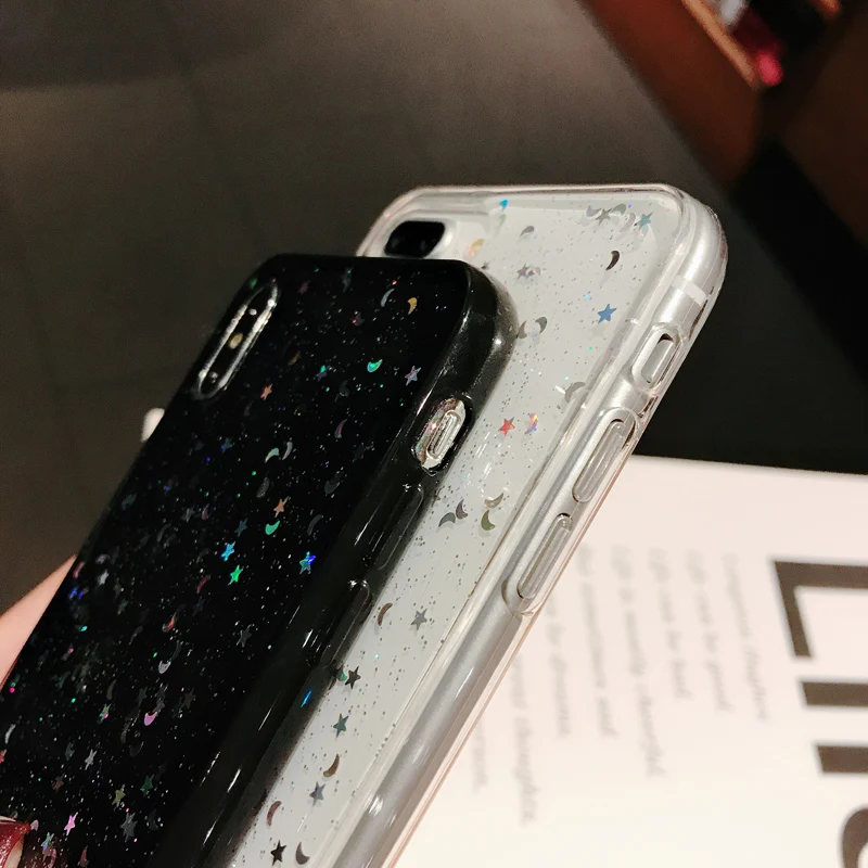 Блестящий чехол Gimfun из оловянной фольги с блестками для телефона iPhone 12 11 Pro Xs Xr Max