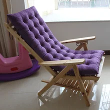 

Thick Rocking Chair Cushion Solid Color Non-slip Sofa Tatami Lounge Chair Beach Lounge Chair Bay Window Cushion Universal