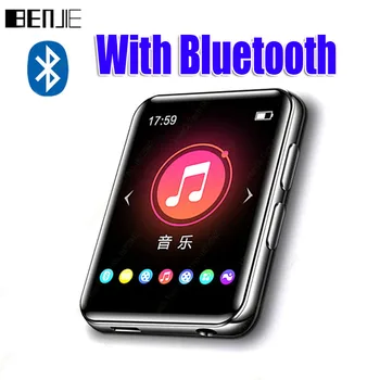 

BENJIE X1 Touch Screen Bluetooth MP3 Player Portable Audio Music Video Player with Built-in Speaker FM Radio Recorder E-Book