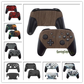 

Custom Patterned Soft Touch Faceplate and Backplate Replacement Shell Housing Case Cover for NS Switch Pro Controller
