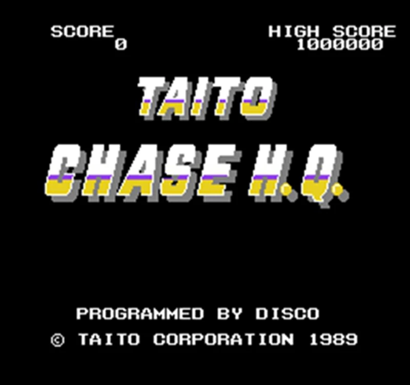 Chase HQ 60 контактов английская версия игровой Картридж для 8 бит 60pin игровой консоли
