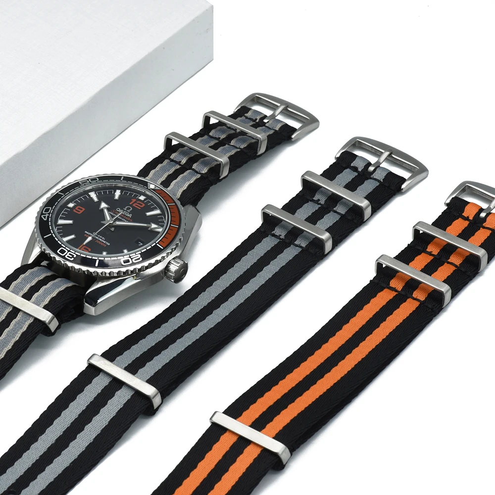Cinturino Nato 007 di alta qualità 20mm 22mm cinturini in Nylon per  cinturini Omega Seamaster Seiko SKX007 GMT Blackbay bracciale  militare|Watchbands| - AliExpress
