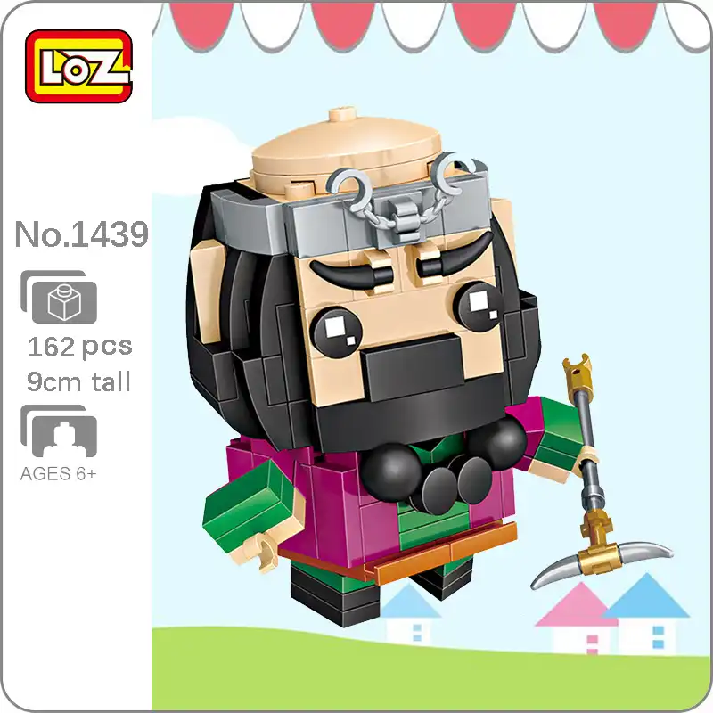 Loz 1439伝説西遊記僧侶沙モンスター3dモデル162個diyミニブロックの建物のおもちゃ子供のための箱なし Blocks Aliexpress