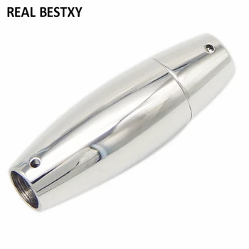 

20pcs/lot engrave logo hole:5mm Magnetic Clasp Jewelry Accessories Buckle For 5mm round Cord DIY Necklace Bracelet Connector