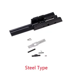 Kublai P1 CNC Glock G17 Metal Middle Body Base & Rail Mount Kit Upgrade Parts Gel Blaster Airsoft Toy Paintball Accessories