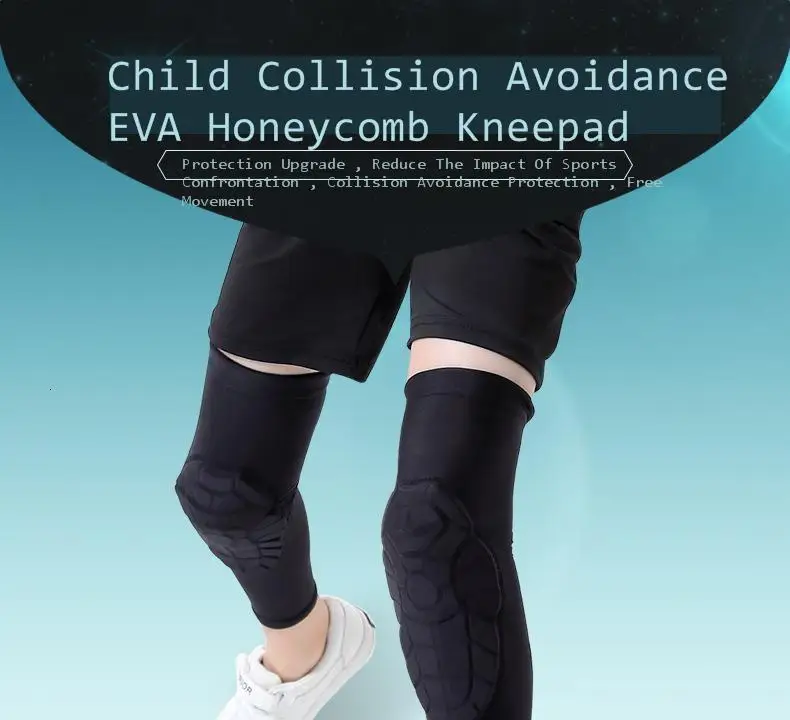 Утолщенные Детские Наколенники Защита Collide Kneepad Баскетбол Футбол Спорт Защита ног защита колена скейт доска