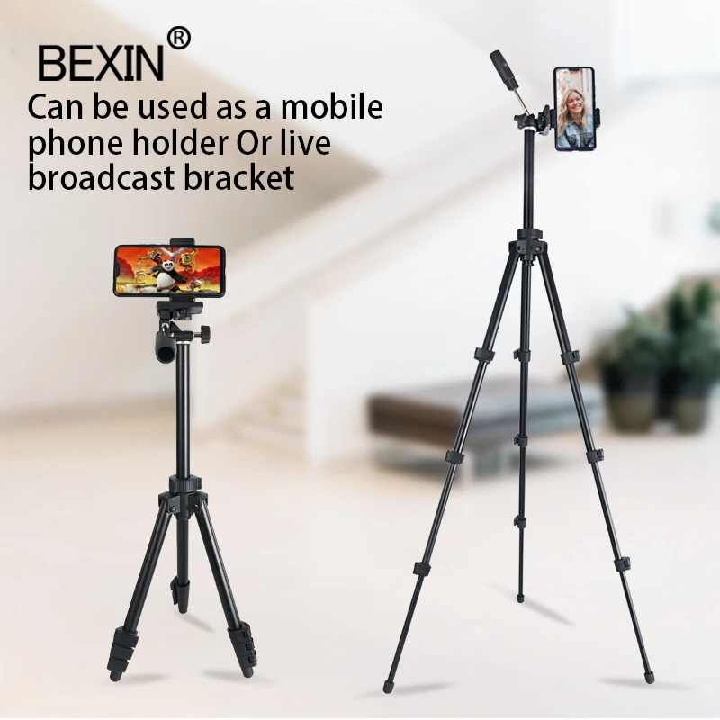 BEXIN штатив Трипод для камеры телефона Подставка переносной Путешествия