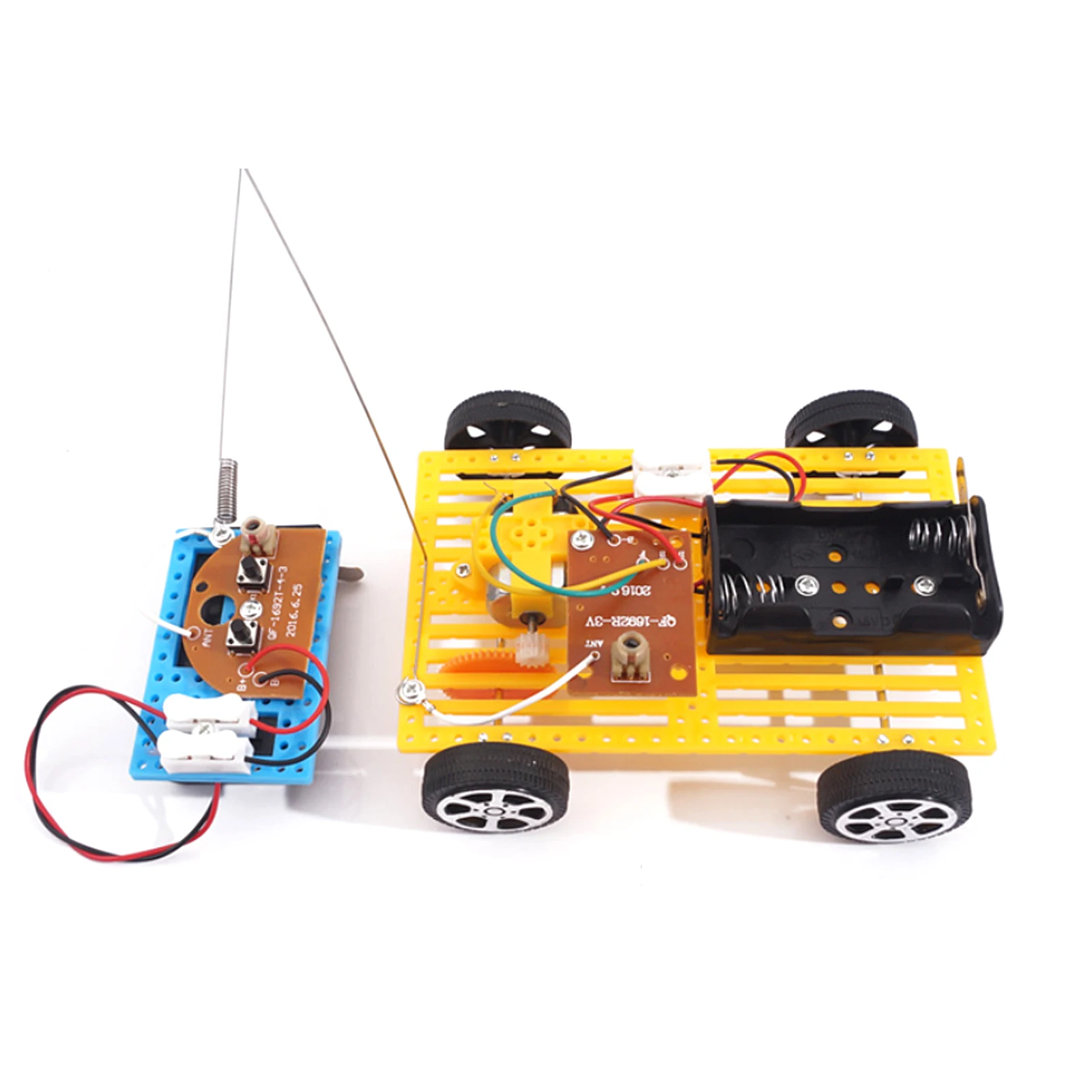 STEM-lapsen 2-kanavainen DIY-kokoamisautosarja