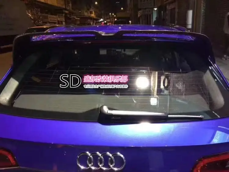 Подходит для AUDI A3 OE задний спойлер заднего крыла из углеродного волокна