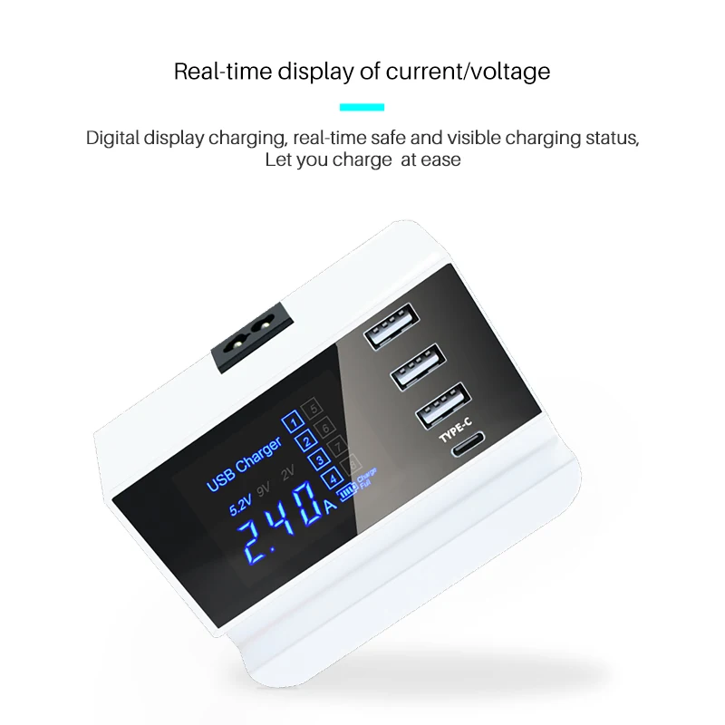 WIN HOW type c 3 многопортовое usb зарядное устройство для iphone X 7 8 Xiaomi huawei samsung s10 s9 разъем