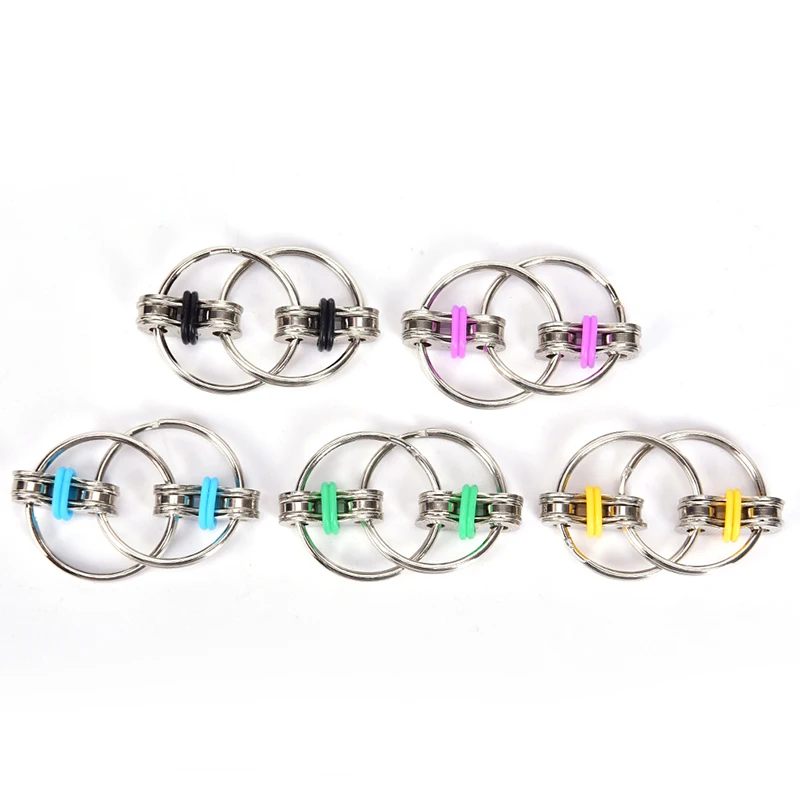 Декомпрессионная цепь Спиннер для рук игрушки пальцев металлическая