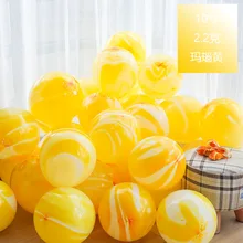 10-дюймовая шпилька 2,2 грамм Мрамор муар Агат облако резиновые воздушные шары День рождения украшение брак дом, свадебных платьев, декоративных изделий