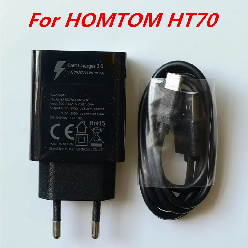 Оригинальный USB кабель зарядное устройство адаптер для Homtom HT70 s | Мобильные