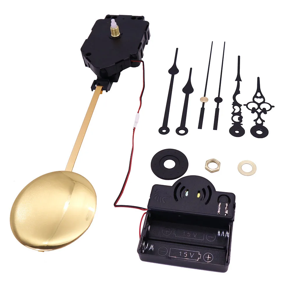 DIY Repair Kit Wall Quartz Pendulum Clock Movement Mechanism Music Box for Repairing Replacing Home Decorations