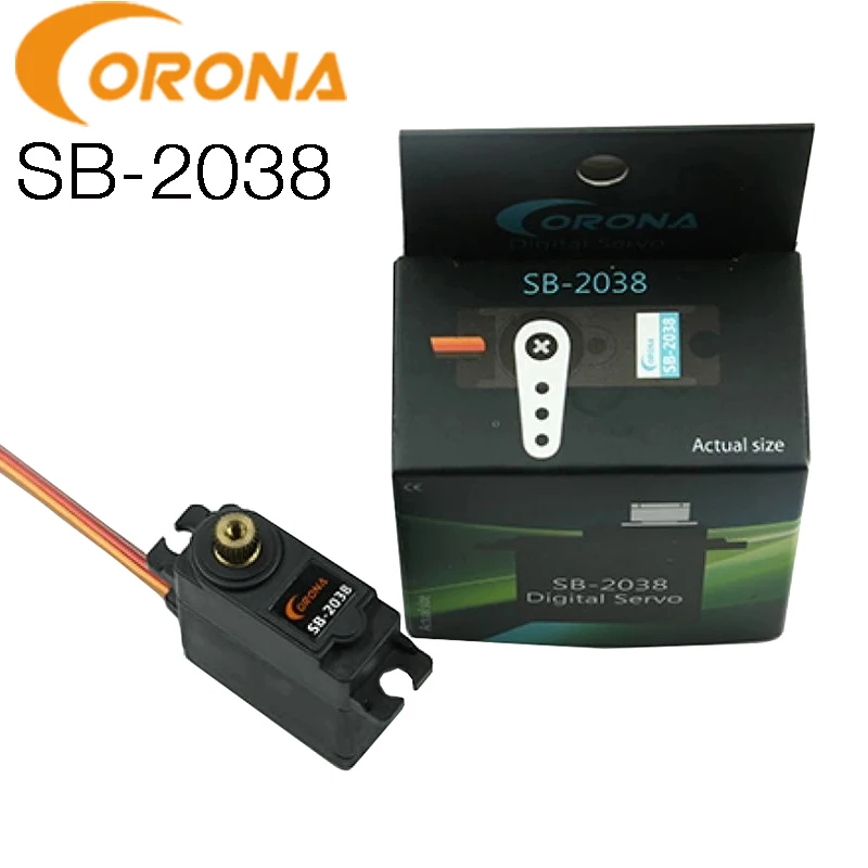 Corona SB2038 SBUS Servo-4 6 кг (63 8 унций/дюйм) 0 14 сек-22 г для радиоуправляемой модели | Игрушки