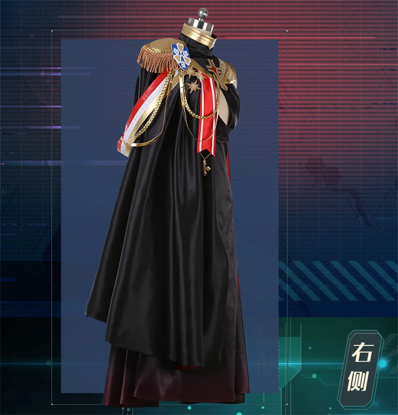 Игра Azur Лэйн Бисмарк костюм аниме для косплея Хэллоуин карнавальные костюмы черный H