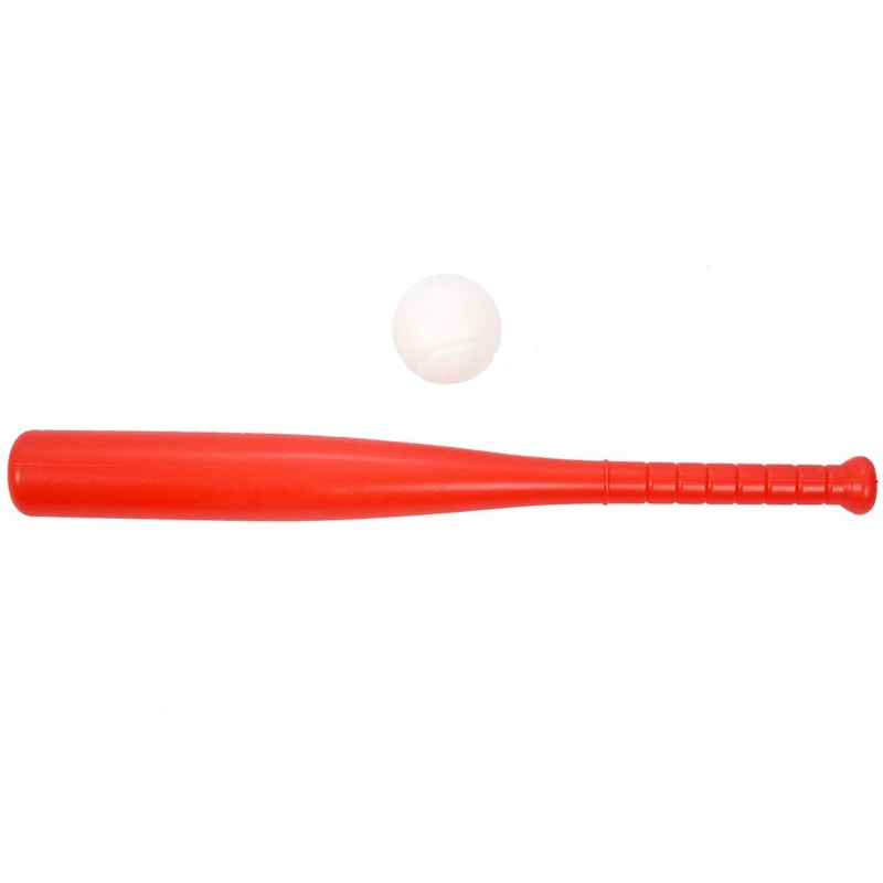 remarkable 2Pcs Souviner Baseball Bat Sports Toys Children's Toys Baseball Bat Red & Blue