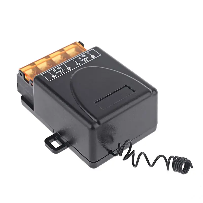 Universal 433mhz DC9V 12V 24V 36V 48V 85V 2CH RF Wireless Remote Control Relay Switch Receiver Transmitter
