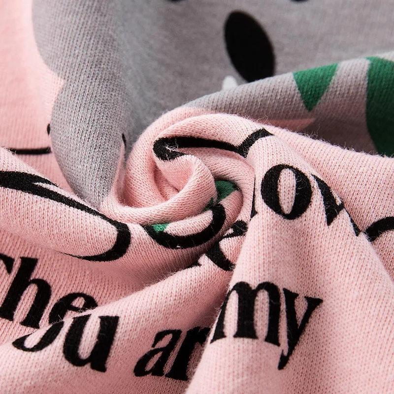 Girls Cotton Children's Pajamas Sets Baby Boys Clothes Cartoon Kids Sleepwear Long Sleeve Tops+Pant Set Kids Boy Pajama Homewear
