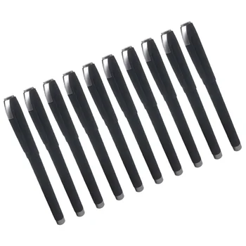 

10Pcs Office Learning Stationery Signature Pen Frosted Neutral Pen Advertising Pen Gift Business Financial Pen(Black)
