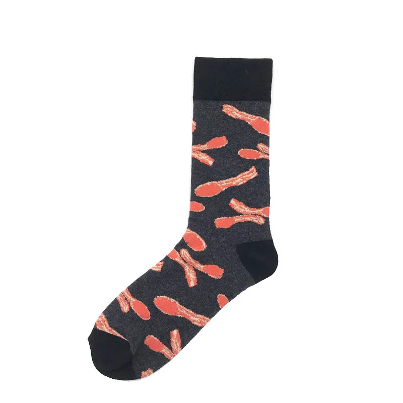 Novelty-Happy-Funny-Men-Graphic-Socks-Combed-Cotton-Beer-Shark-Cock-Alien-Head-Dog-Fish-Penguin(8)