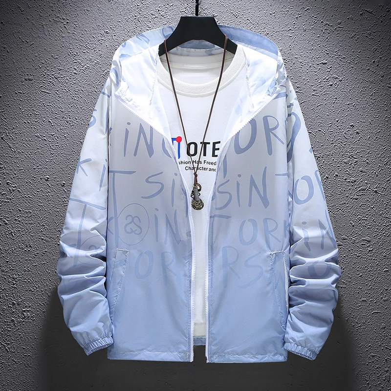 Summer Sun Protection Clothing UV Protection For Men And Women Couples Skin Jacket Thin Section Breathable Quick-Drying FS2964